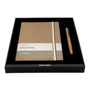 Cofanetto Regalo Notebook e penna Hugo Boss