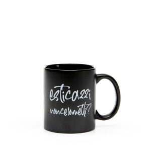 Mug nera in ceramica E STI CAZZI