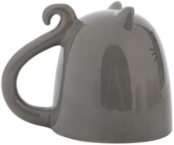 Tazza in ceramica Up & Down GREY CAT i-total