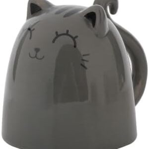 Tazza in ceramica Up & Down GREY CAT i-total