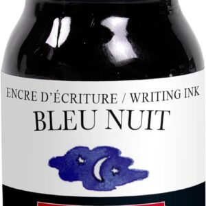 Inchiostro per penna stilografica e roller, 10 ml, Blu (Notte)