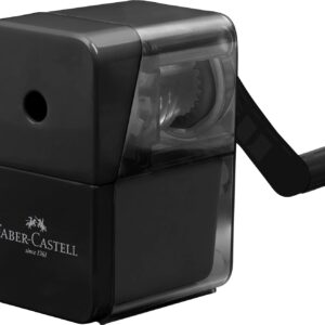 Faber-Castell Temperamatite con manovella, nero