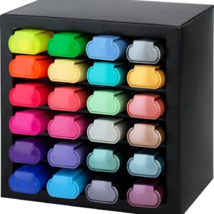 Faber-Castell – Set di evidenziatori 24 pezzi, colori neon, pastello e metallizzati