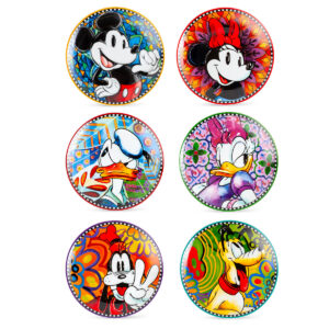 Set 6 Piattini Dessert Disney Forever & Ever D.19