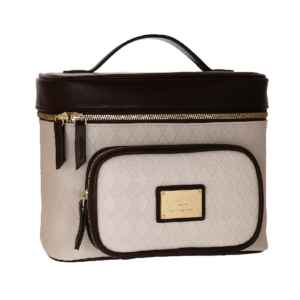 BEAUTY CASE ORG. DUO DI CLASSE MARRONE