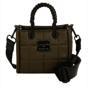 Borsa S industrial chic verde