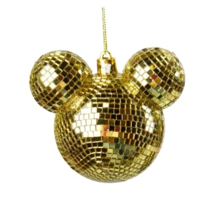 Decorazione disco topolino oro