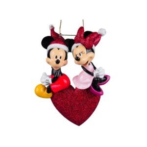 Addobbo Albero Di Natale Mickey Mouse E Minnie Romantici