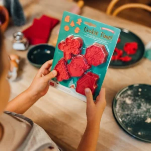 LEGAMI Set di 5 Formine per Biscotti con Timbro – Cookie Time!