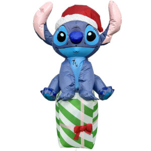 Stitch Natale gonfiabile