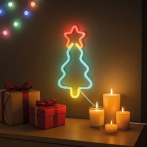 LEGAMI Lampada Led Effetto Neon – XMas Tree