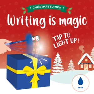 LEGAMI Penna a Sfera Luminosa – Penguin – Writing is Magic
