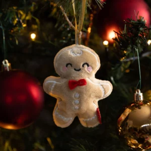 LEGAMI Decorazione Natalizia di Peluche – Ginger Bread