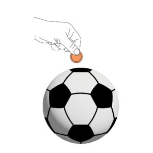 I TOTAL Salvadanaio football