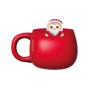 I TOTAL Tazza in ceramica con Charm Santa