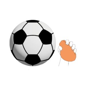I TOTAL Cuscino squishy football
