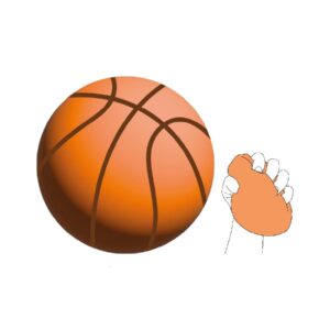 I TOTAL Cuscino squishy basketball