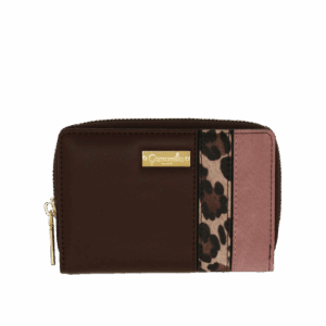 CAMOMILLA PORTAFOGLIO F ZIP S CHIC JUNGLE MARRON