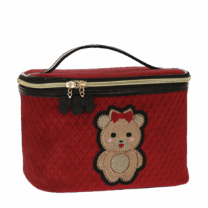 CAMOMILLA BEAUTY CASE M TEDDY CHIC ROSSO