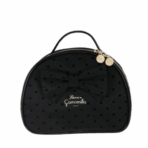 CAMOMILLA VANITY BAG M POLKA GLAM NERO T