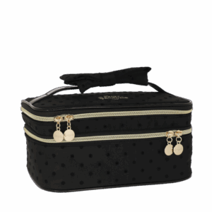 CAMOMILLA BEAUTY CASE M POLKA GLAM NERO