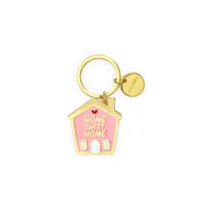 LEGAMI – WHAT A KEY RING – PORTACHIAVI METALLO SMALTATO – HOUSE