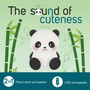 LEGAMI – Speaker Wireless con Supporto Smartphone Panda – The Sound of Cuteness