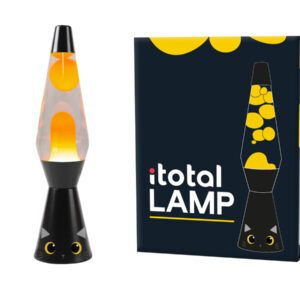 ITOTAL Lampada lava Spaceship Black Cat