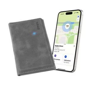 ETRES Portafoglio Finder︱Basic localizzatore Flat Grey