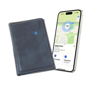 ETRES Portafoglio Finder︱Basic localizzatore Flat Blue