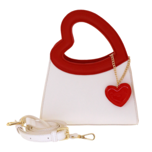 CAMOMILLA BORSA MANO S YES LOVE BIANCO