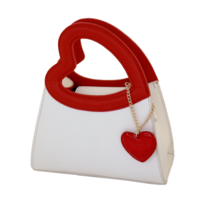 CAMOMILLA BORSA MANO S YES LOVE BIANCO