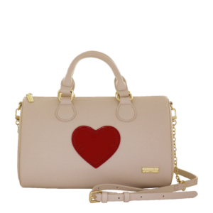 CAMOMILLA BAULETTO CON TRACOLLA LOVE BAG BIANCO