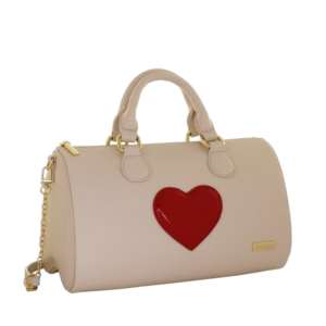 CAMOMILLA BAULETTO CON TRACOLLA LOVE BAG BIANCO