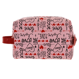 CAMOMILLA NECESSAIRE L CON MANICO LOVE ROSA P/C