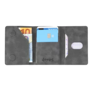 ETRES Portafoglio Finder︱Basic localizzatore Flat Grey