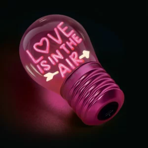 LEGAMI – Lampada Decorativa da Tavolo a Forma di Lampadina – Love is in the Air – Bulb Fiction